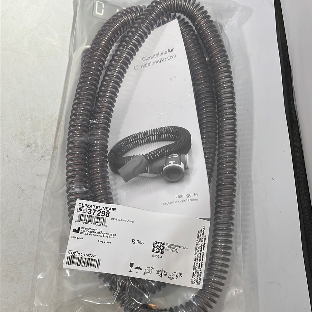 CPAP Tubing - Black